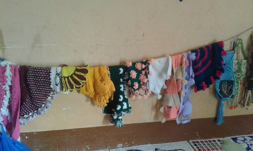 Crochet & Woollen Handicrafts — Centre Display