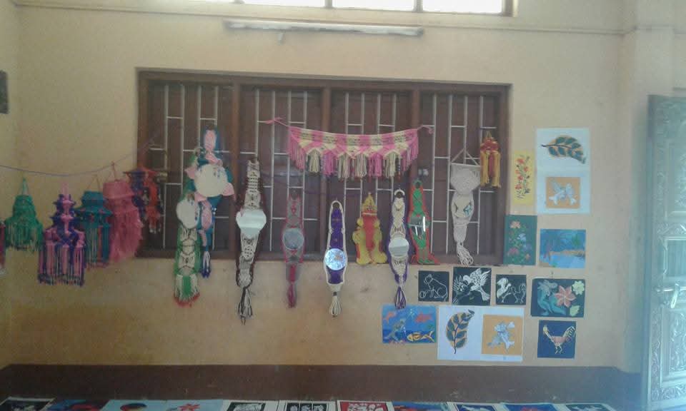 Centre Exhibition — Macramé & Painted Art